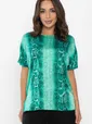 Блуза Морган (зеленая) Б14032-16М