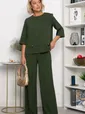 Костюм трикотажный Альберта (темно-зеленый) К14342-10М
