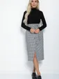 Юбка Осень в Париже (серая) Ю10981