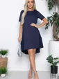 Платье Леди элегант (синее) П10707