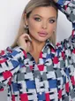 Блуза Габи (мультиколор) Б10869