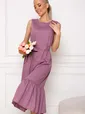 Платье Анисия (лавандово-розовое) П13107-45М