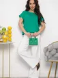 Блуза Леонора (зеленая) Б13600-25М