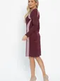 Платье трикотажное Елея (бордовое) П14589-10М