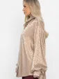Рубашка атласная Все мысли о тебе (капучино) Б14503-7М