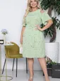 Платье "Марианна" (нежная зелень) П5663