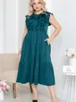 Платье "Айза" (изумруд) П5423
