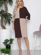 Платье Кайла (коричневое) П10677
