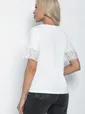 Блуза Натэлла (молочная) Б11134