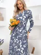 Платье Преображение (серое) П13192-45М