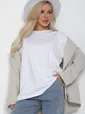 Блуза Альба (белая) Б12602-20