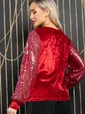 Блуза Жизель (красная) Б11859