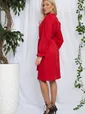 Платье Яркий акцент (красное) П12959-36М