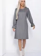 Платье Есения (серое) П12271-30