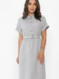 Платье Бон вояж (светло-серое) П14023-41М