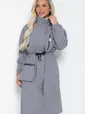 Плащ Весна близко (серый) Б12486-7