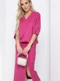 Платье Вэнсдей (фуксия) П12325-4
