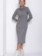 Платье Милен (серое) П12161