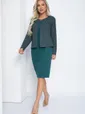 Платье Грэйс НЬЮ (зеленое) П12457-18