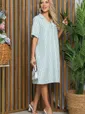 Платье Нежный бриз (мята) П13432-2М
