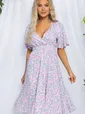 Платье Селена (розовые цветы) П13101-8М