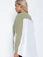 Джемпер Адина (оливково-белый) Б12209-5