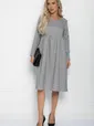 Платье Версаль (серое) П11366