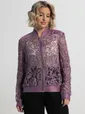 Жакет кружевной Индола (сиреневый) Б15325-3М