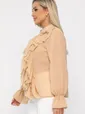 Блуза Розалинда (бежевая) Б13687-5М