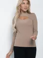 Блуза Лилит (бежевая) Б11293