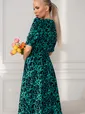 Платье Лагуна (зеленое) П13442-45М