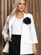 Пиджак льняной Мэрлин (белый) Б13254-7М