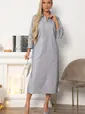 Платье Лоуренс НЬЮ (светло-серое) П14876-18М