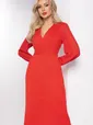 Платье Мелисента (красное) П11772