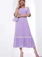 Платье "Хит лета" (лиловое) П8807