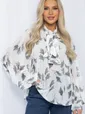 Блуза История любви (белая) Б13265-7М