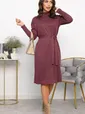 Платье В ритме мегаполиса (бордо) П14057-33М