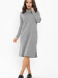 Платье В ритме мегаполиса (серое) П14056-33М