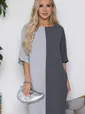Платье Кайла (серое) П10462