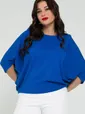 Блуза Шармель (синяя) Б12912-16М