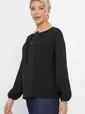 Блуза Шарм (черная) Б13848-10М