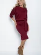 Платье Легкое настроение (бордовое) П11445