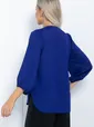 Блуза Флоренция (синяя) Б12273-29