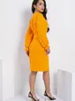 Платье Яркий акцент (апельсиновое) П12960-36М
