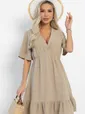 Платье Девушка-мечта (бежевое) П13024-33М