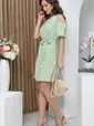 Платье "Марианна" (нежная зелень) П5663