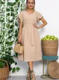 Платье Мелодия любви (бежевое) П13633-4М