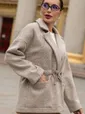 Пальто-пиджак (бежевый) Б14132-7М