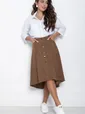 Юбка Севара (коричневая) Ю11139