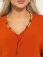 Костюм Свободный вечер НЬЮ (терракот) К12669-15